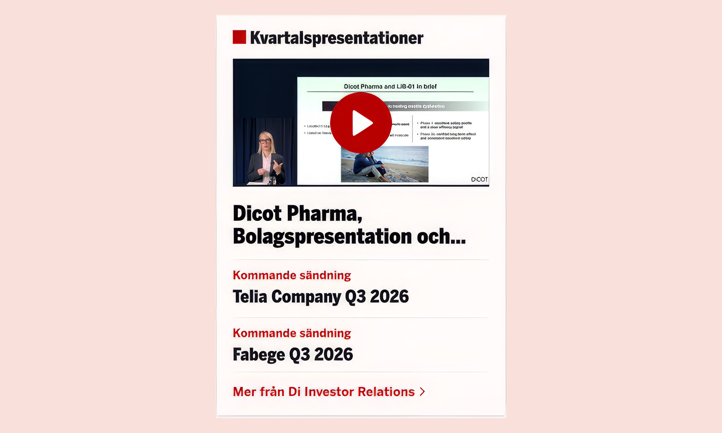 The final Di.se widget design